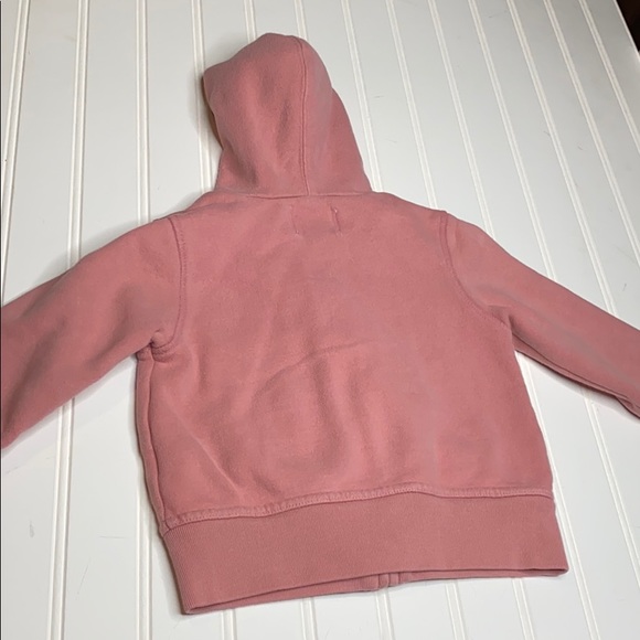 Dusty rose embroidered hoodie - Picture 4 of 4